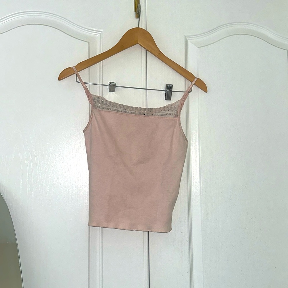 Pink tank top